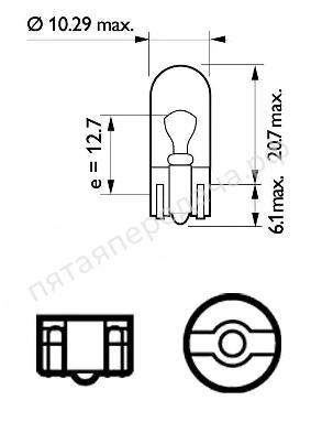 Лампа накаливания - 12961CP