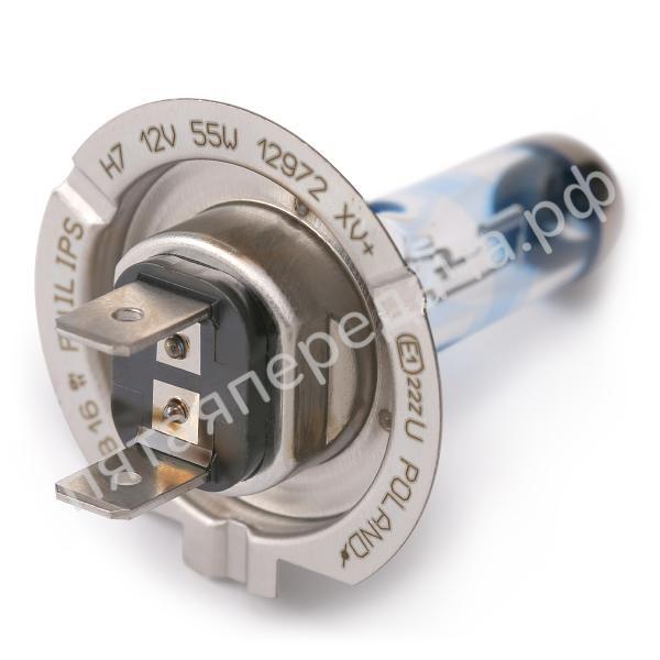 Лампа галоген X-tremeVision H7 12В 55Вт, 1шт - 12972XVB1