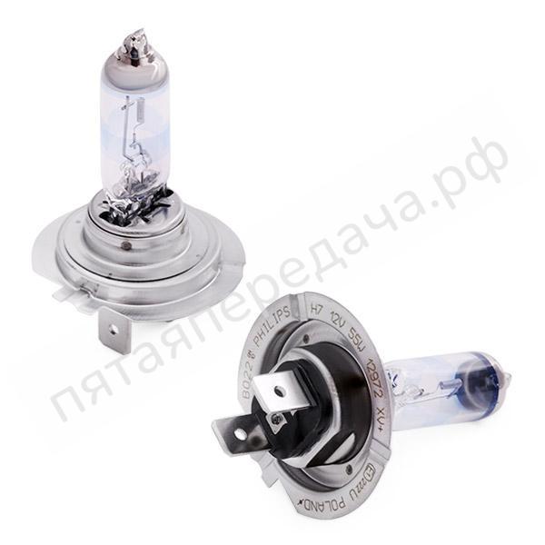 Лампа галоген X-tremeVision H7 12В 55Вт, 2шт - 12972XVS2