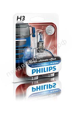 Лампа накаливания MasterDuty BlueVision, в блистере - 13336MDBVB1