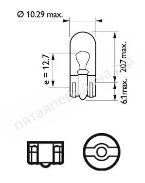 Лампа накаливания - 13961CP