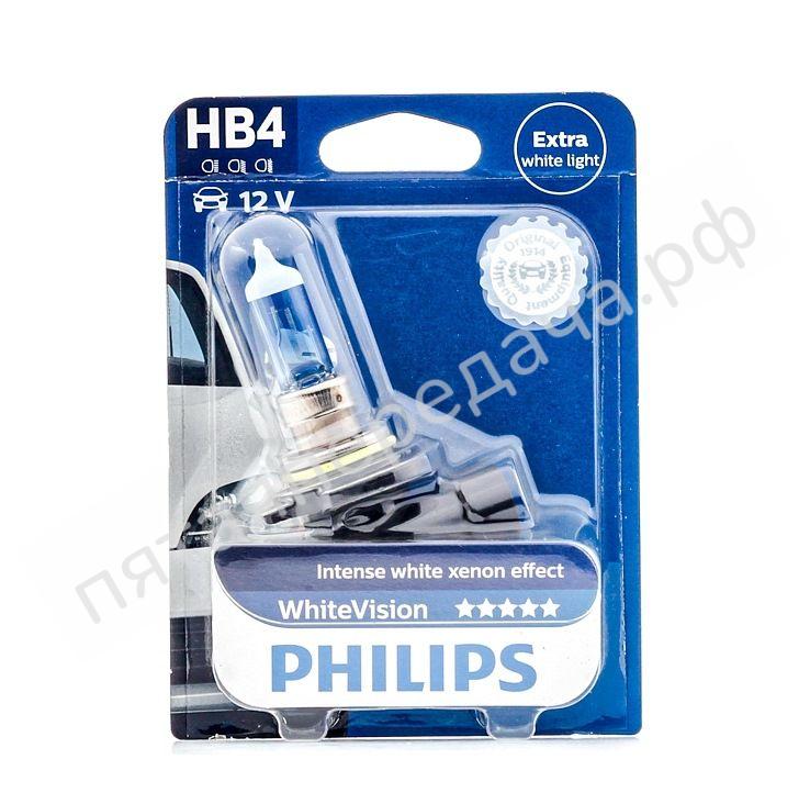 Лампа накаливания, в блистере WhiteVision - 9006WHVB1