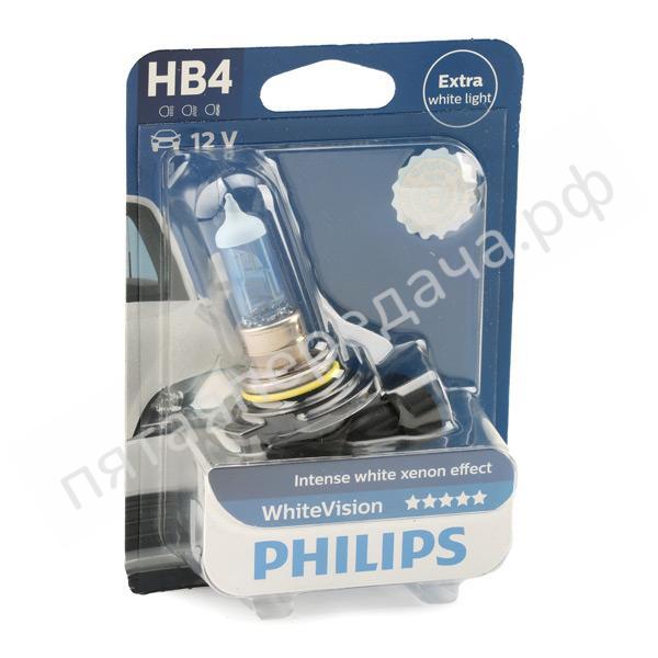 Лампа накаливания, в блистере WhiteVision - 9006WHVB1