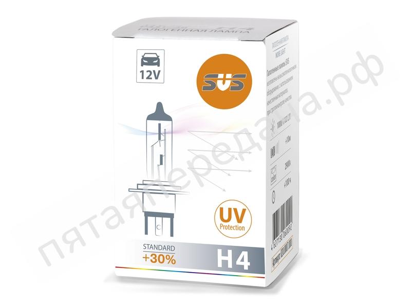 Лампа галогенная H4 60/55W P43t +30% - 0200007000