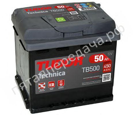 Батарея аккумуляторная, 12В 50А/ч - TB500