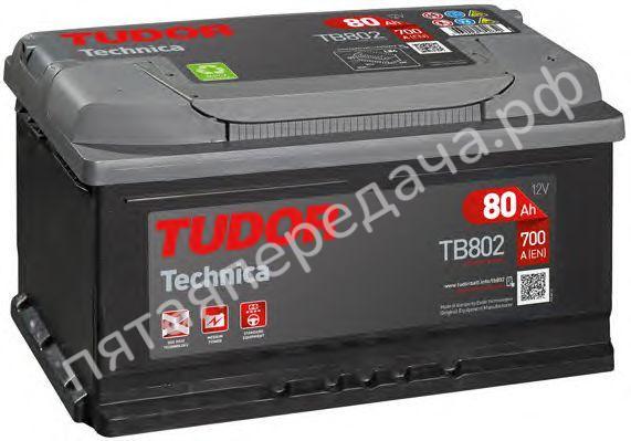 Батарея аккумуляторная, 12В 80А/ч - TB802