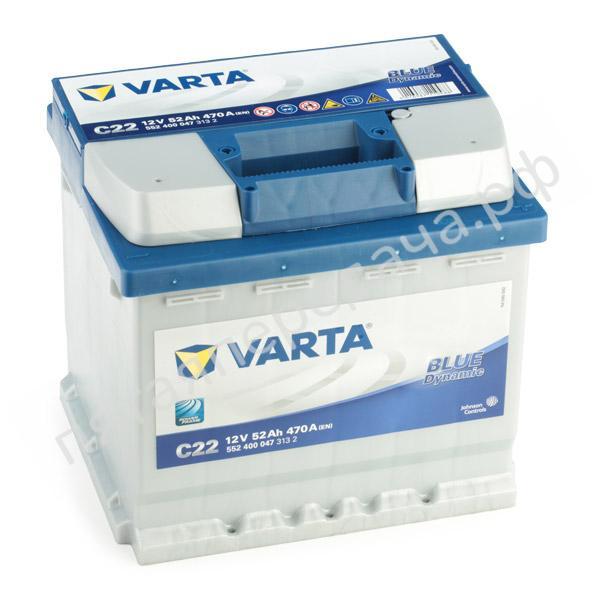 Батарея аккумуляторная Blue Dynamic, 12в 52а/ч - 5524000473132