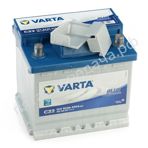 Батарея аккумуляторная Blue Dynamic, 12в 52а/ч - 5524000473132