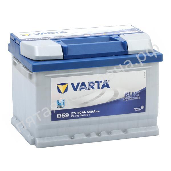 Батарея аккумуляторная Blue Dynamic, 12в 60а/ч - 5604090543132