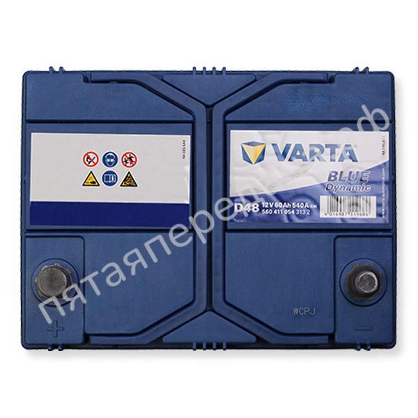 Батарея аккумуляторная Blue Dynamic, 12в 60а/ч - 5604110543132