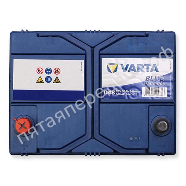 Батарея аккумуляторная Blue Dynamic, 12в 60а/ч - 5604110543132