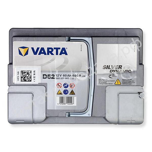 Батарея аккумуляторная, 12В 60А/ч - 560901068D852