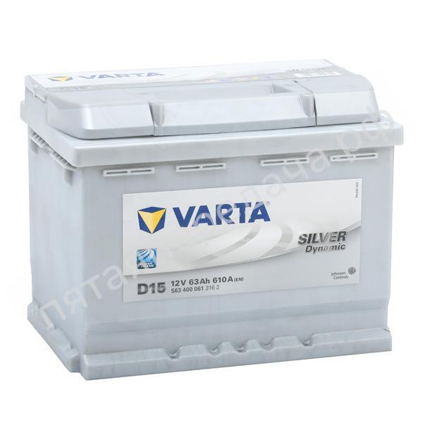 Батарея аккумуляторная Silver Dynamic, 12в 63а/ч - 5634000613162