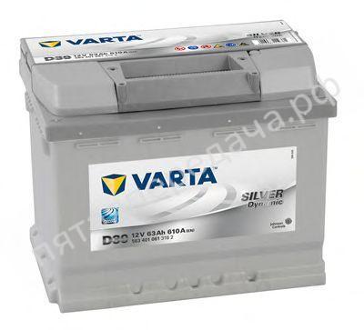 Батарея аккумуляторная Silver Dynamic, 12в 63а/ч - 5634010613162