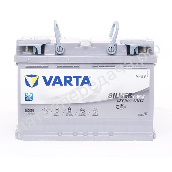 Батарея аккумуляторная, 12В 70А/ч - 570901076D852