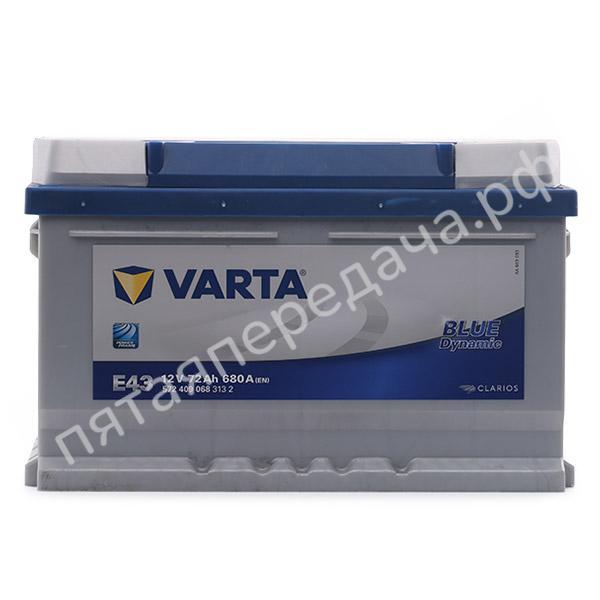 Батарея аккумуляторная Blue Dynamic, 12в 72а/ч - 5724090683132