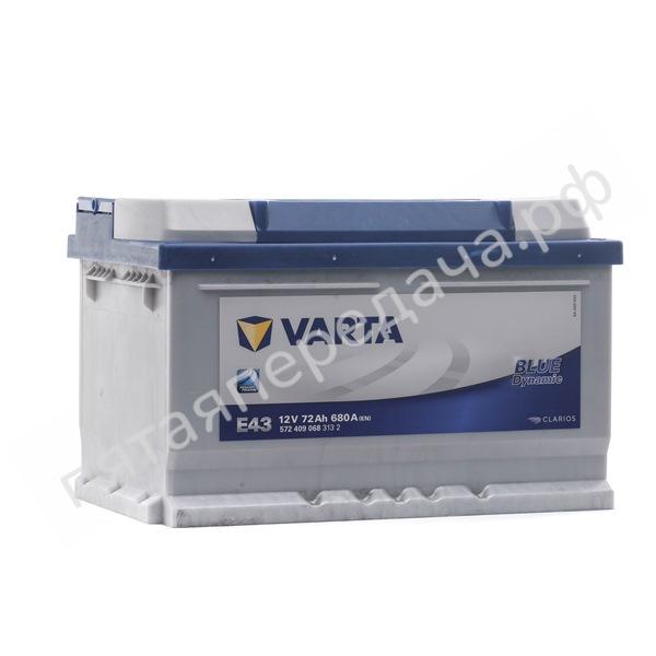 Батарея аккумуляторная Blue Dynamic, 12в 72а/ч - 5724090683132