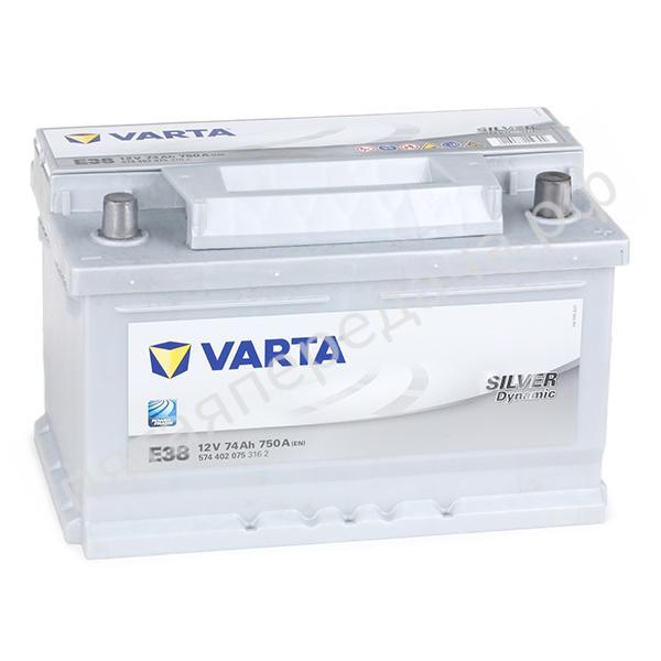 Батарея аккумуляторная Silver Dynamic, 12в 74а/ч - 5744020753162