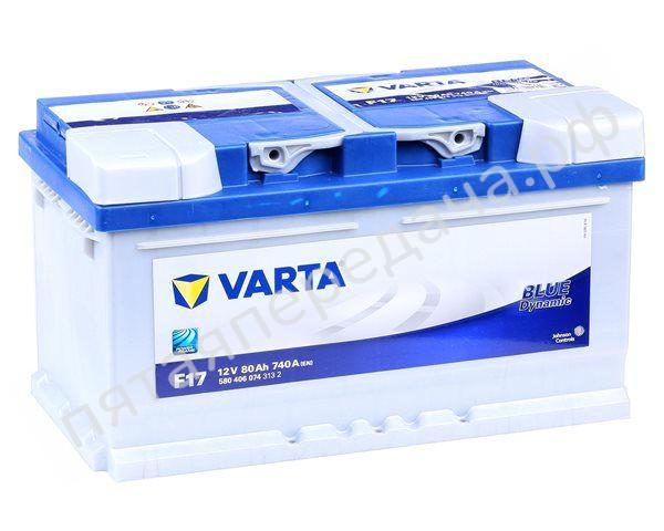 Батарея аккумуляторная Blue Dynamic, 12в 80а/ч - 5804060743132