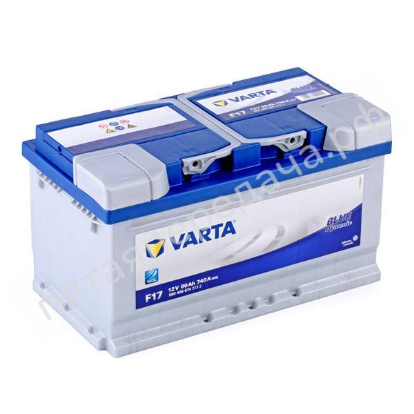 Батарея аккумуляторная Blue Dynamic, 12в 80а/ч - 5804060743132