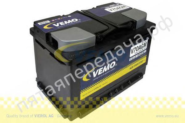 Батарея аккумуляторная V70AGM, 12В 70А/ч - V99170051
